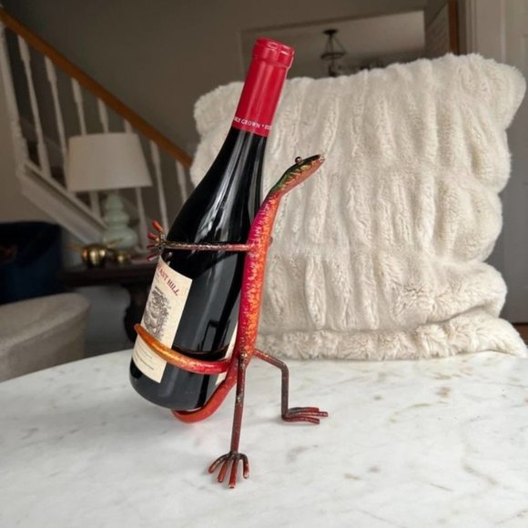Other - Welded Desert Lizard Wine Holder from Moab Utah